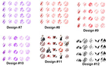 Load image into Gallery viewer, Supernatural Nail Art Decals - Waterslide Nail decals