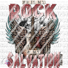 Load image into Gallery viewer, He Is My Rock Ready To Press Sublimation Transfer