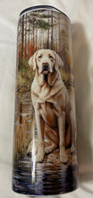 Load image into Gallery viewer, Labrador Retriever & Lake Scene Tumbler - Insulated Stainless Steel 20 oz.