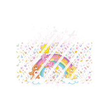 Load image into Gallery viewer, 16oz Libbey Glass Care Bears #2 Ready To Press Sublimation Transfer