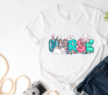 Load image into Gallery viewer, Nurse Easter Ready To Press Sublimation Transfer