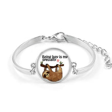 Load image into Gallery viewer, Cute Sloth Jewelry Sets Necklace, Bracelet, Earrings Gift Set