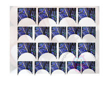 Load image into Gallery viewer, Camo Color French Tips Nail Art Decals