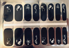 Load image into Gallery viewer, Halloween Skeleton #2 Nail Polish Wraps - Nail Polish Strips