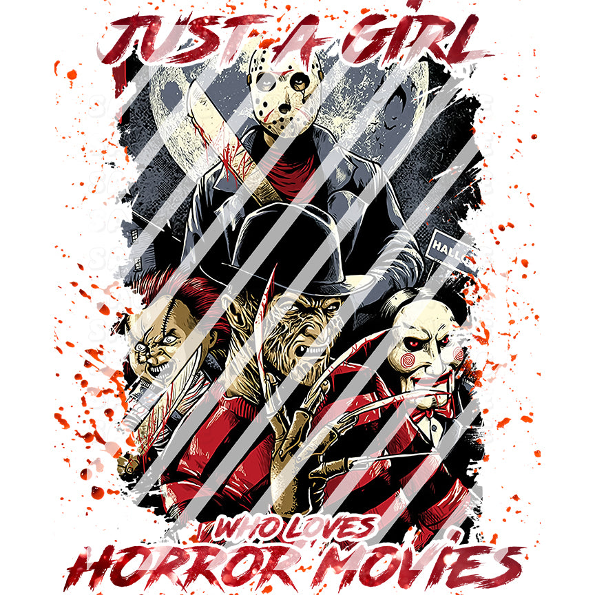 Horror Life  Ready To Press Sublimation Transfer - Design #21