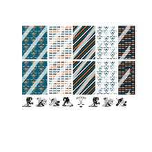 Load image into Gallery viewer, Hockey Nail Art Decals -  Waterslide Nail Decals
