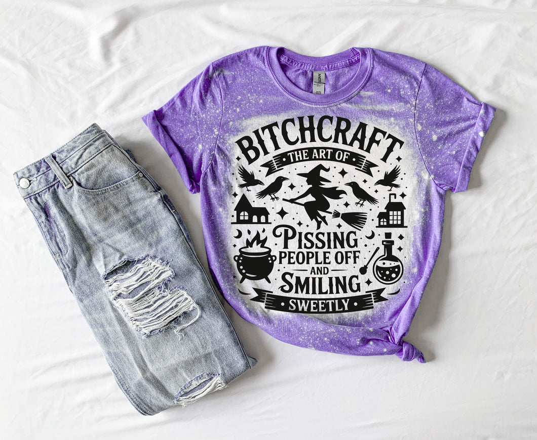 Bitchcraft Funny Halloween Sarcastic Shirt