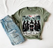 Load image into Gallery viewer, Halloween Gils Will Be Girls Witch Shirt
