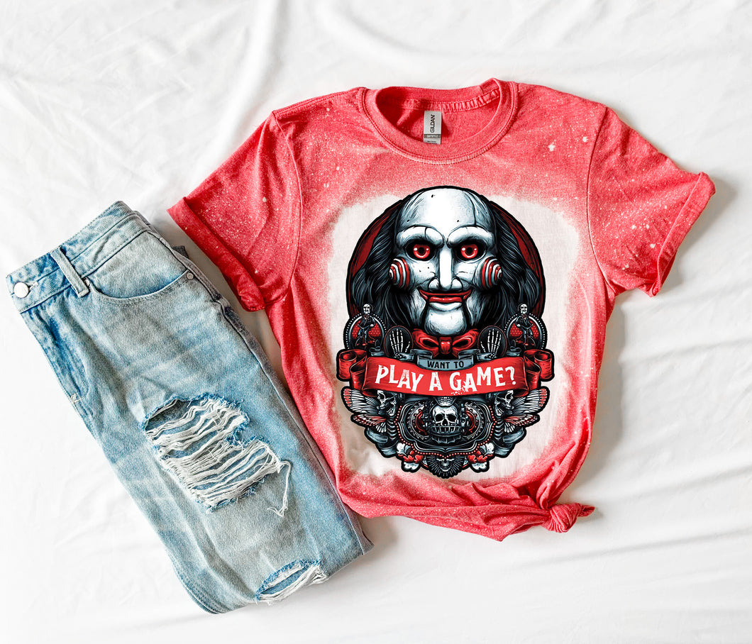 Halloween Want to Play A Game Shirt