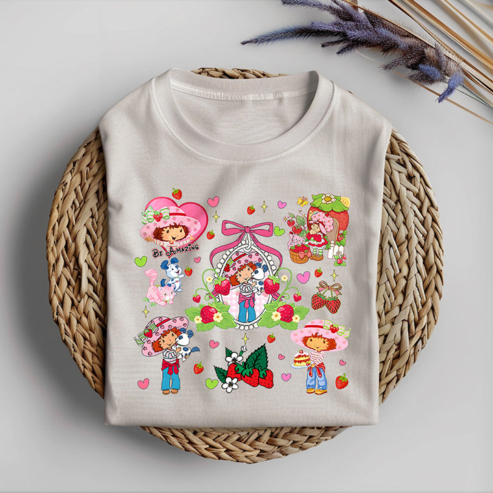 Cartoon Strawberry Shirt  Design #2