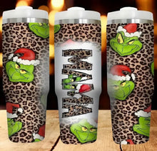 Load image into Gallery viewer, 30oz Christmas Mama Stainless Steel Insulated Tumbler with Straw
