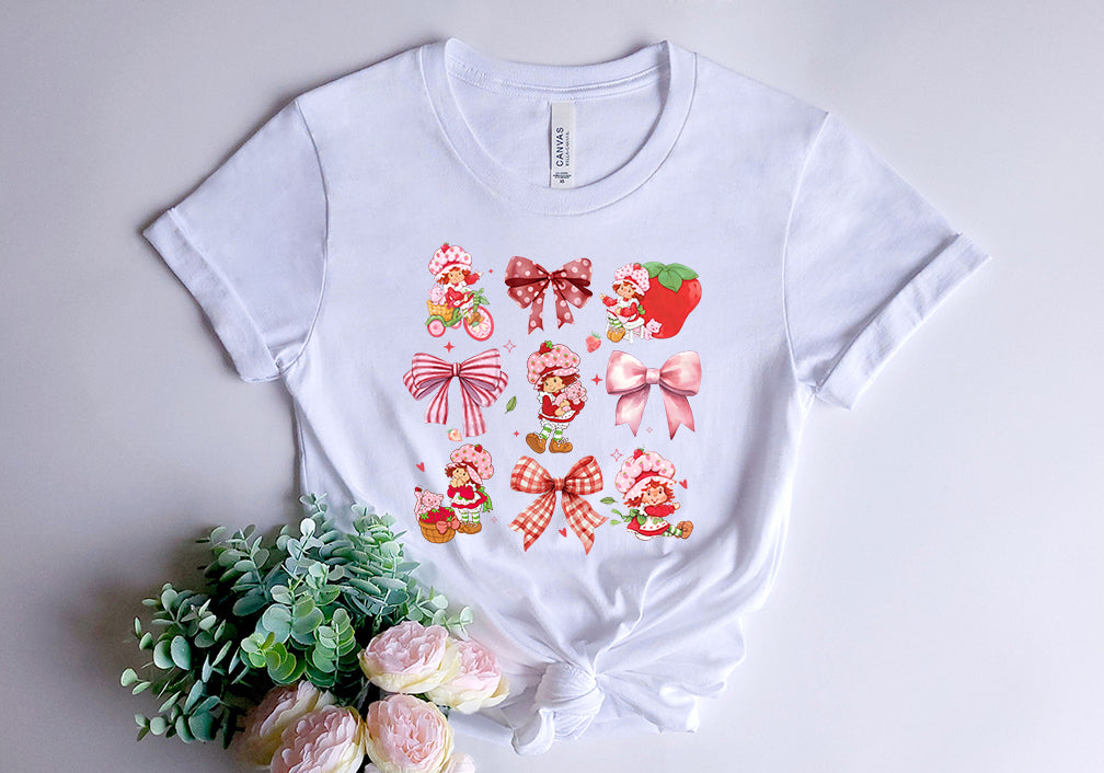 Cartoon Strawberry Shirt - Design #3