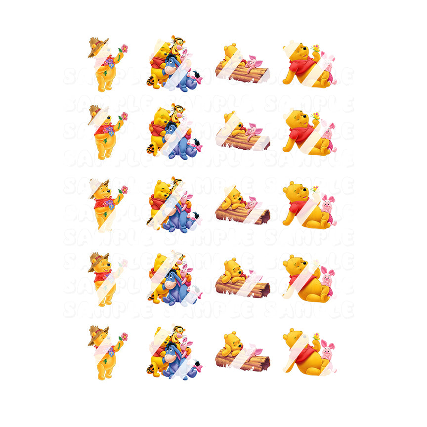 Cartoon Nail Art Decals