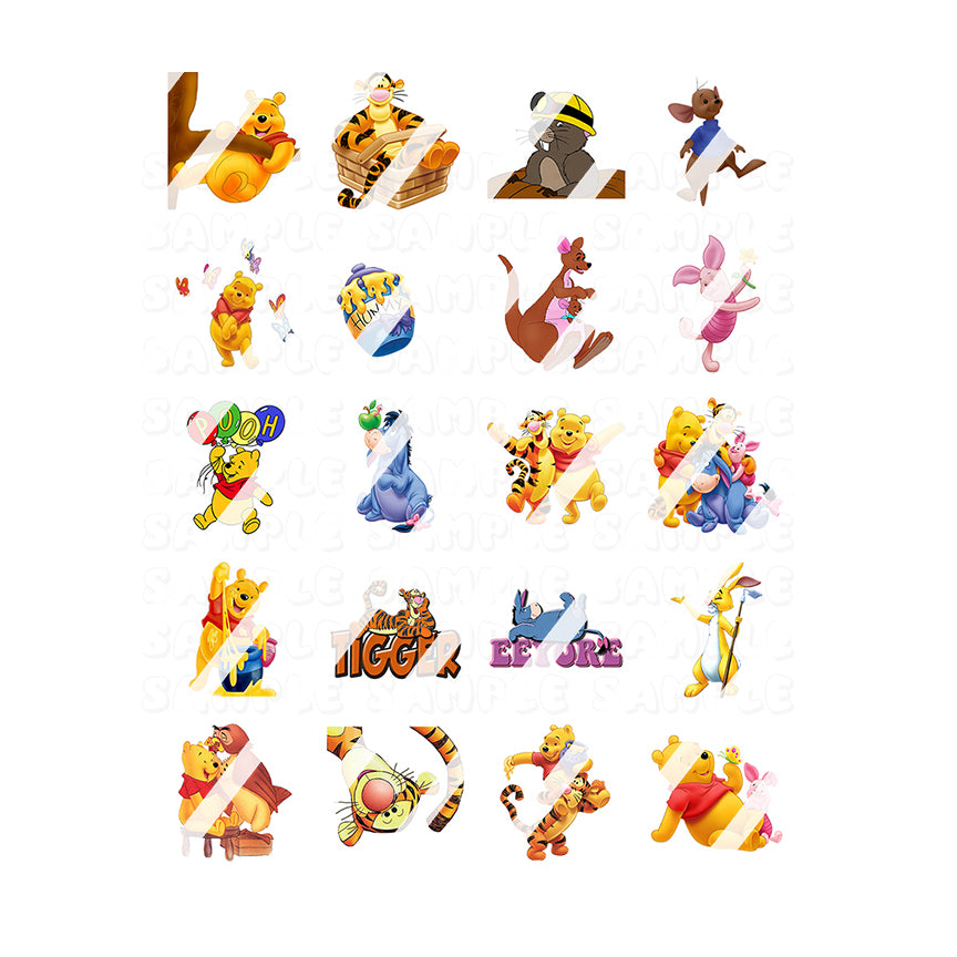 Cartoon Nail Art Decals
