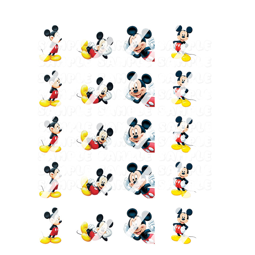 Cartoon Nail Art Decals - Waterslide Nail Decals