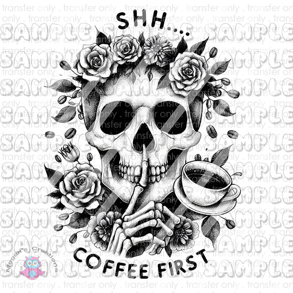 Funny Skeleton Quotes Ready To Press Sublimation Transfer  -  Design #16