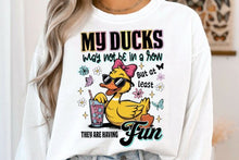 Load image into Gallery viewer, Funny Sarcastic  Funny Ducks Ready To Press Sublimation Transfer
