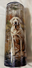 Load image into Gallery viewer, Labrador Retriever &amp; Lake Scene Tumbler - Insulated Stainless Steel 20 oz.
