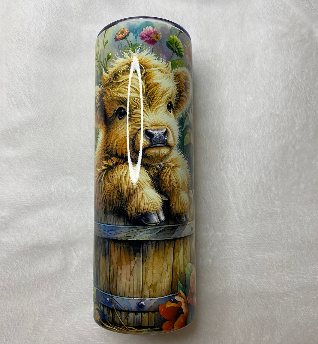 Highland Cow 20oz Tumbler