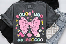 Load image into Gallery viewer, Preppy First Day of School  Shirt
