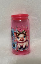 Load image into Gallery viewer, Pig 16oz plastic can cup tumbler
