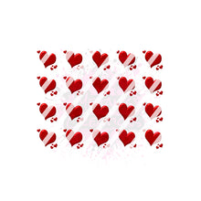 Load image into Gallery viewer, Hearts Nail Art Decals- Waterslide Nail Decals

