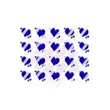 Load image into Gallery viewer, Hearts Nail Art Decals- Waterslide Nail Decals
