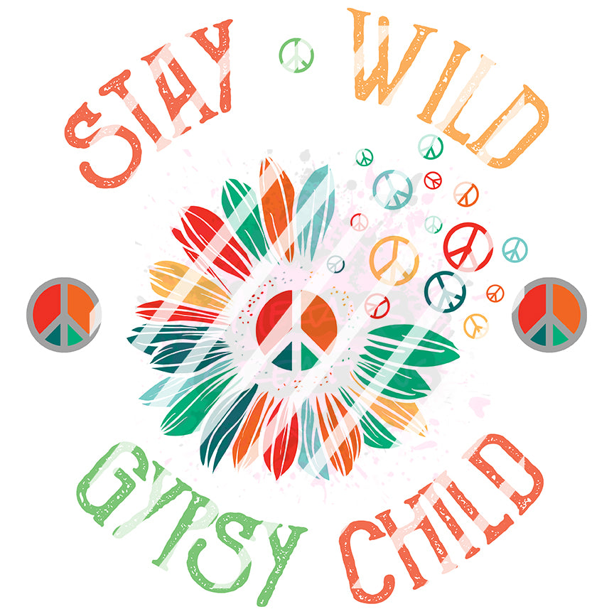 Stay Wild Ready To Press Sublimation Transfer