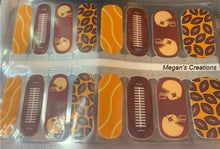 Load image into Gallery viewer, Football #2 Nail Polish Wraps - Nail Polish Strips
