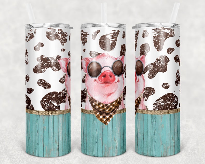 Farm animals Pig Tumbler