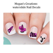 Load image into Gallery viewer, Cheer Cheerleader Design 102  Nail Art Decals
