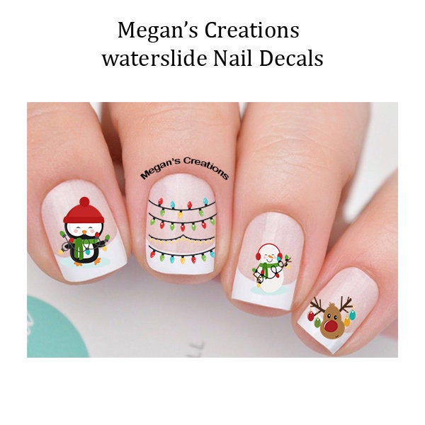 Christmas Design 106 Nail Art Decals