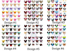 Load image into Gallery viewer, Cartoon Design #2 Waterslide Nail Art Decals
