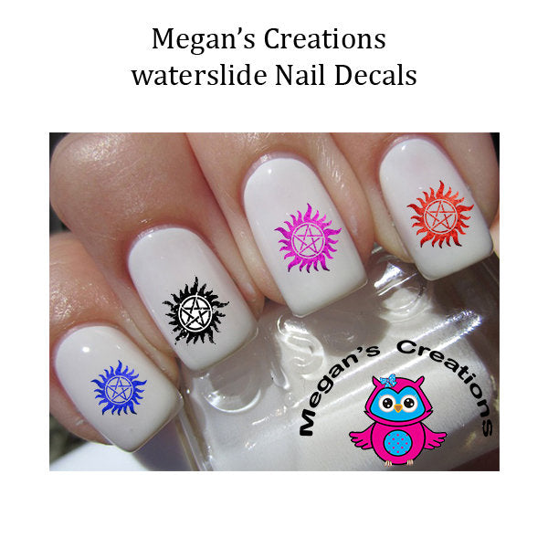 Supernatural  Nail Art Decals