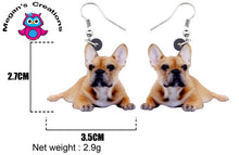 Load image into Gallery viewer, French Bulldog Earrings
