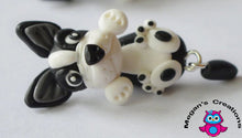 Load image into Gallery viewer, Cute Boston Terrier  Polymer Clay Earrings
