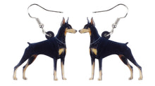 Load image into Gallery viewer, Doberman Pinscher Acrylic Earrings
