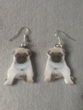 Load image into Gallery viewer, Pug Acrylic Earrings
