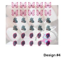 Load image into Gallery viewer, Butterfly  Nail Art Decals

