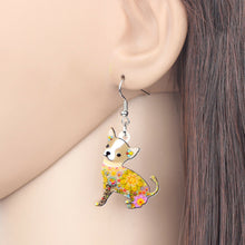 Load image into Gallery viewer, Chihuahua Acrylic Earrings
