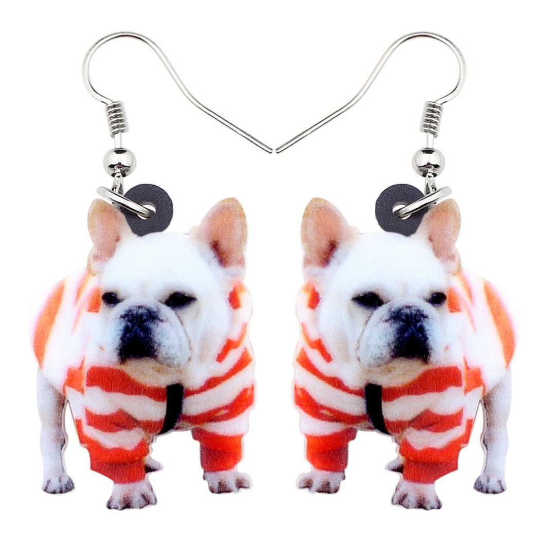 Cute French Bulldog Earrings