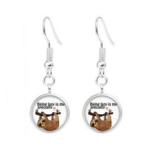 Load image into Gallery viewer, Cute Sloth Jewelry Sets Necklace,  Bracelet,  Earrings Gift Set
