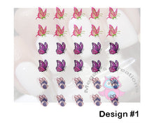 Load image into Gallery viewer, Butterfly  Nail Art Decals
