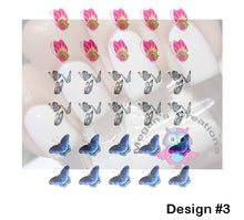 Load image into Gallery viewer, Butterfly  Nail Art Decals
