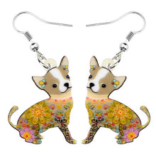 Load image into Gallery viewer, Chihuahua Acrylic Earrings
