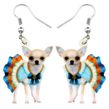 Load image into Gallery viewer, Chihuahua #2 Acrylic Earrings
