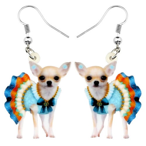 Chihuahua #2 Acrylic Earrings