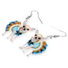 Load image into Gallery viewer, Chihuahua #2 Acrylic Earrings
