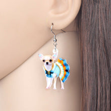 Load image into Gallery viewer, Chihuahua #2 Acrylic Earrings
