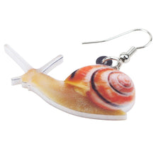 Load image into Gallery viewer, Snail Acrylic Earrings
